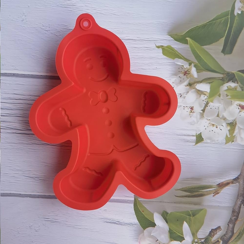 Gingerbread Man Silicone Mold
